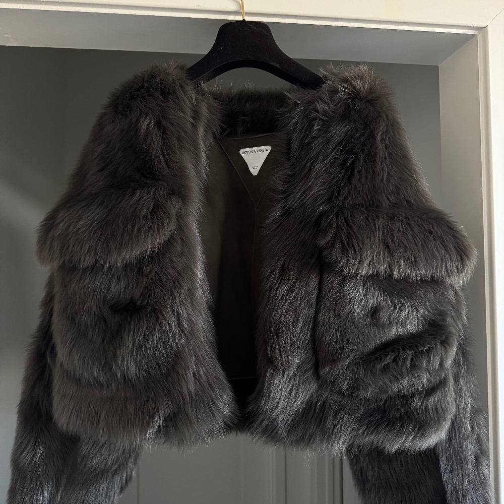 Toscana Shearling Cropped Blouson